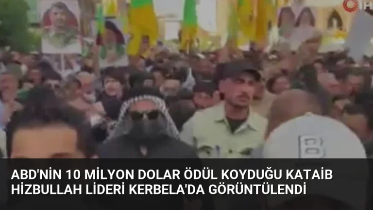ABD’nin 10 Milyon Dolar Ödül Koyduğu Kataib Hizbullah Lideri Kerbela’da Görüntülendi