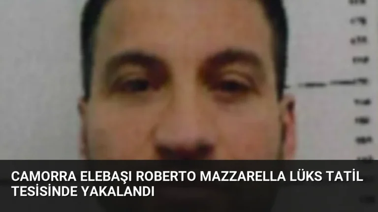 Camorra Elebaşı Roberto Mazzarella Lüks Tatil Tesisinde Yakalandı