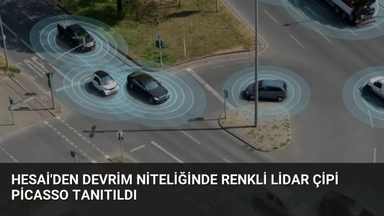 Hesai’den Devrim Niteliğinde Renkli LiDAR Çipi Picasso Tanıtıldı