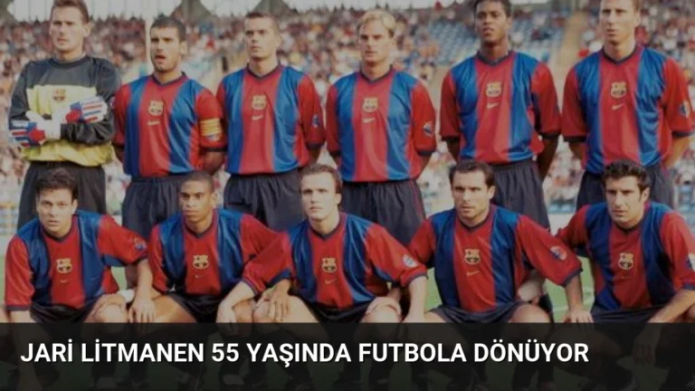 Jari Litmanen 55 Yaşında Futbola Dönüyor