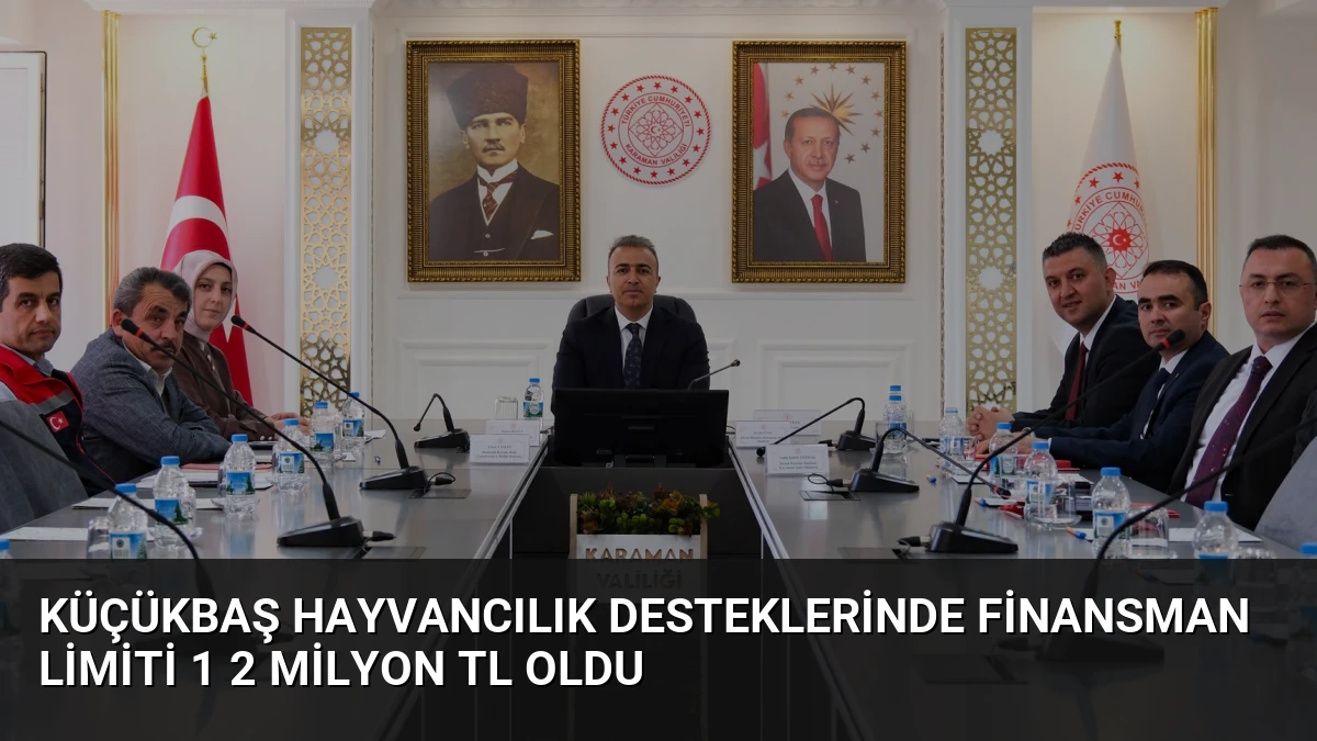 Küçükbaş Hayvancılık Desteklerinde Finansman Limiti 1 2 Milyon TL Oldu