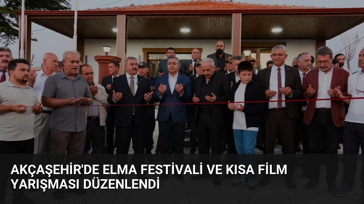 Akçaşehir’de Elma Festivali ve Kısa Film Yarışması Düzenlendi