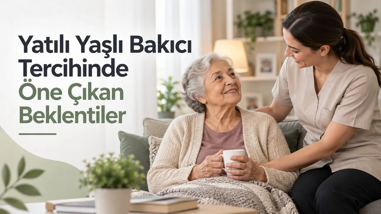 Yatılı Yaşlı Bakıcı Tercihinde Öne Çıkan Beklentiler
