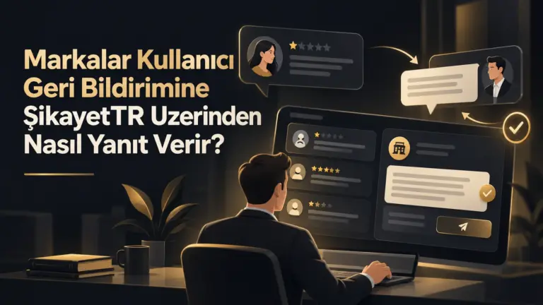 Markalar Kullanıcı Geri Bildirimine ŞikayetTR Üzerinden Nasıl Yanıt Verir?
